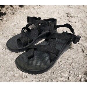 Chaco Z Cloud 2 Sandals Women's Size 8 Black Adjustable Straps Hiking Trail